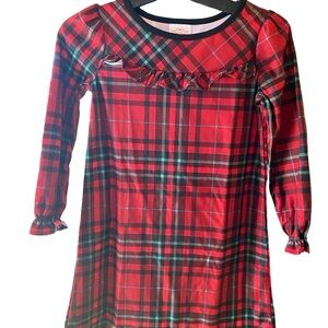 Plaid Red Flannel Nightgown